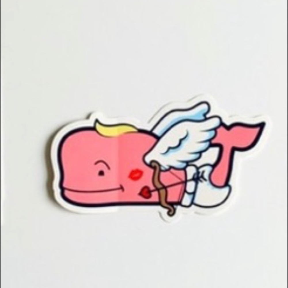 Vineyard Vines Cupid Sticker